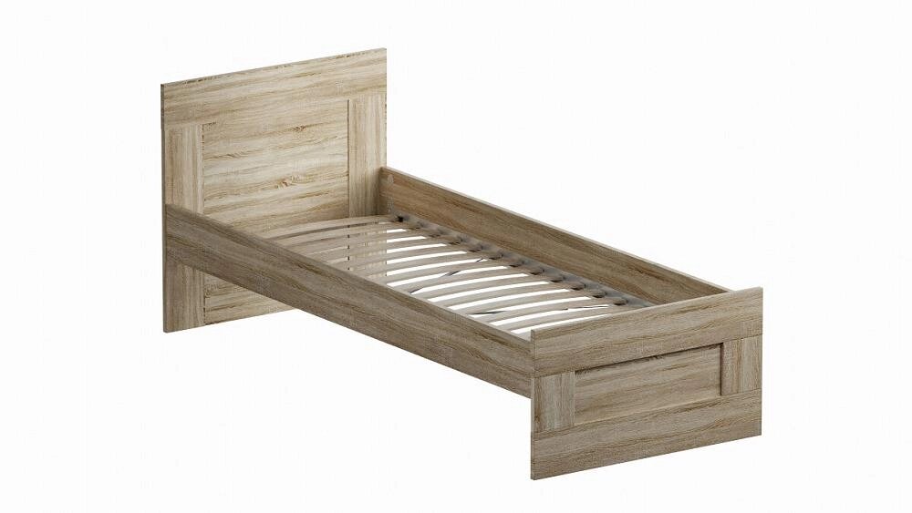 Сириус кровать одинарная 80х200 Сонома от компании Admi - фото 1