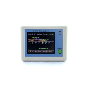 Сканер сигнала WIFI 2,4 дюйма TFT Цвет Дисплей 2,4G/5G Анализатор использования сигнала WIFI Помощник по управлению марш