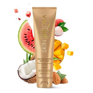 SKINPHORIA Молочко-бронзатор для тела Bronze Queen Body Milk 150.0