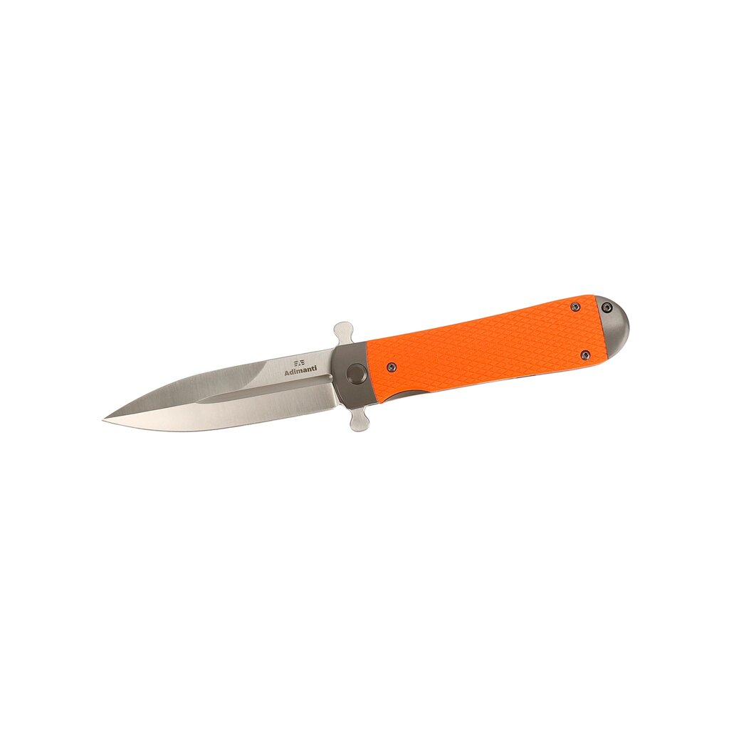Складной нож Adimanti Samson by Ganzo, сталь D2, рукоять G10, оранжевый от компании Admi - фото 1