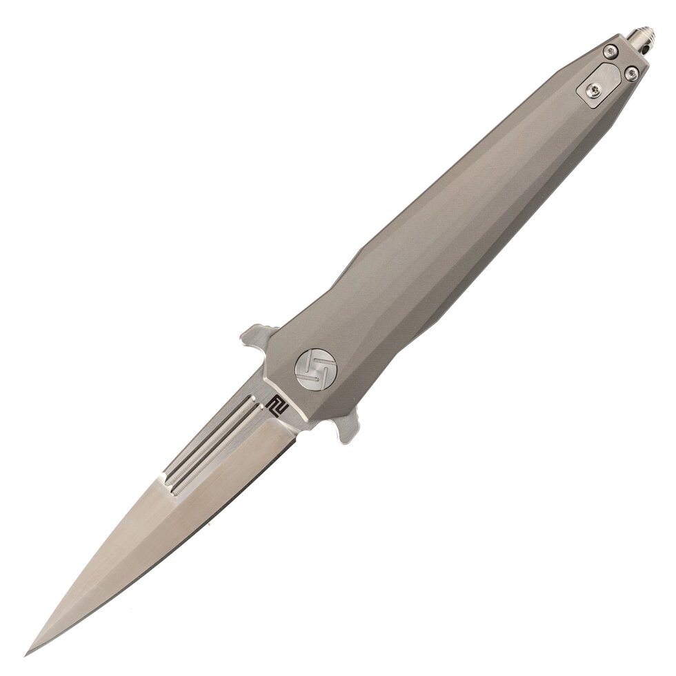 Складной нож Artisan Hornet, сталь S35VN, рукоять Titanium TC4 от компании Admi - фото 1