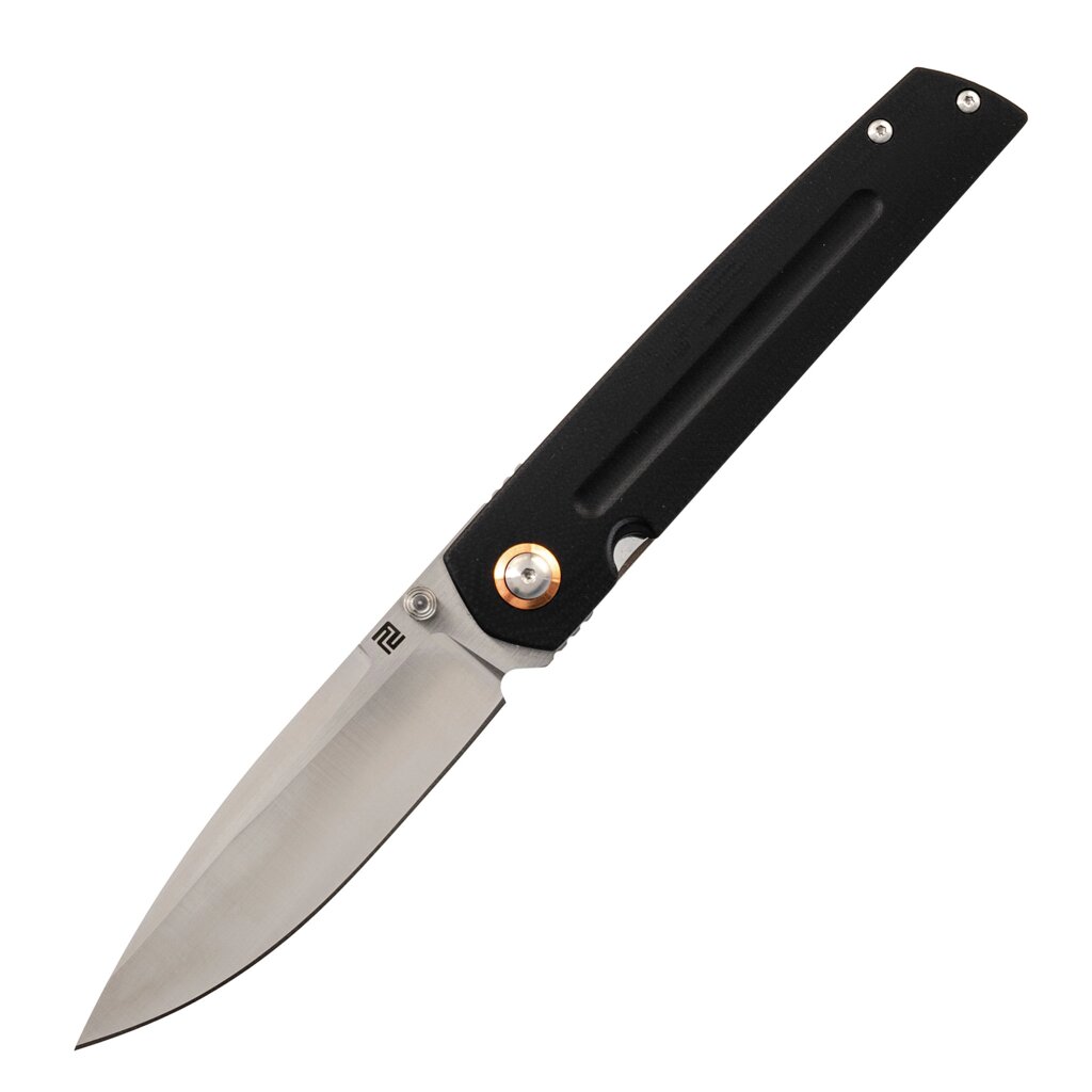 Складной нож Artisan Sirius, сталь AR-RPM9, рукоять G10, черный от компании Admi - фото 1