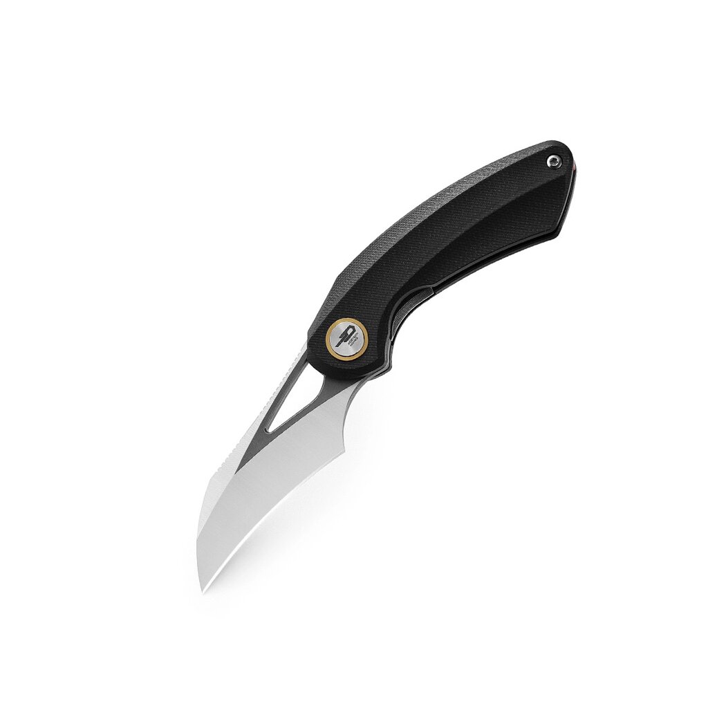 Складной нож Bestech Bihai, сталь 14C28N, рукоять G10, черный от компании Admi - фото 1