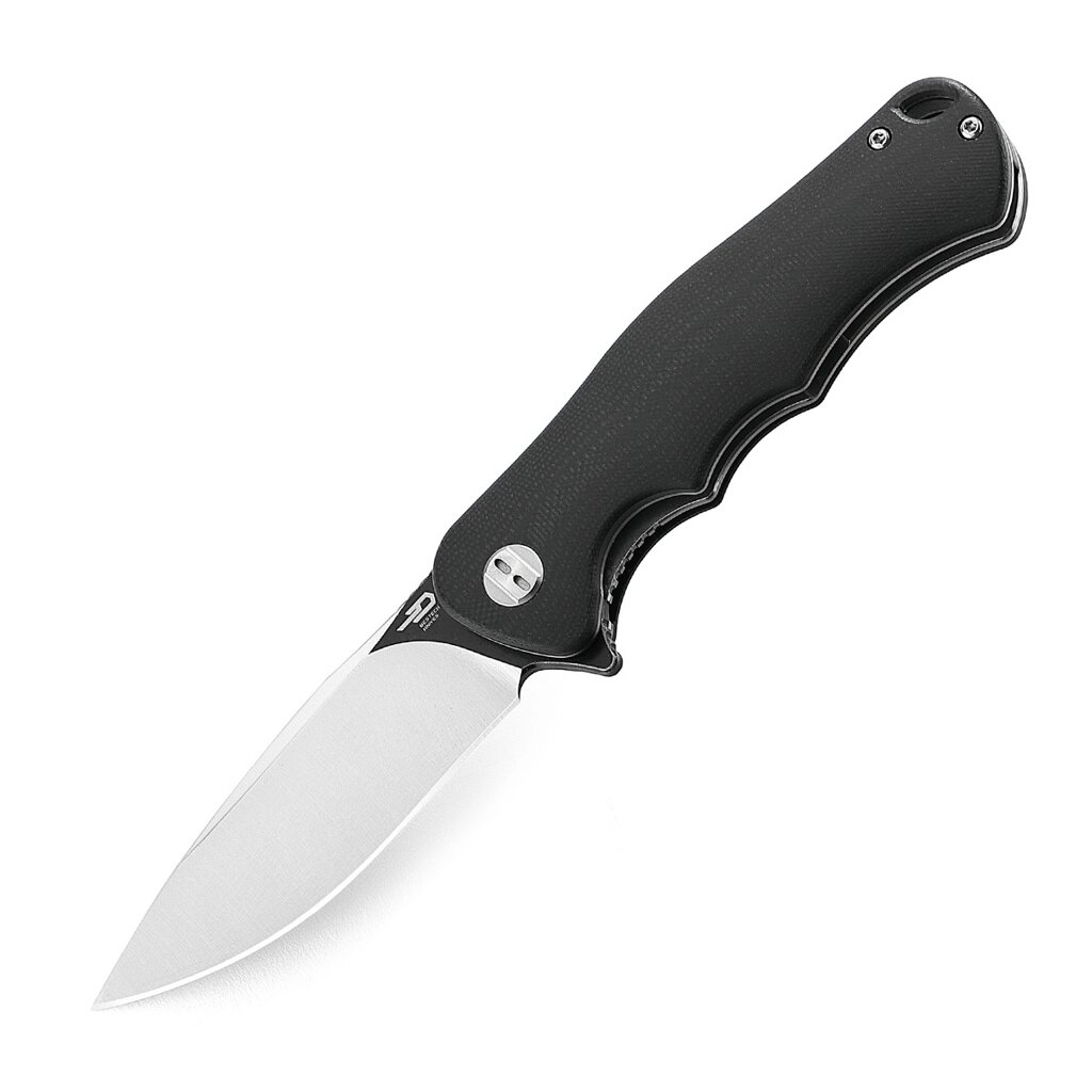 Складной нож Bestech Bobcat, сталь D2, рукоять G10, черный от компании Admi - фото 1
