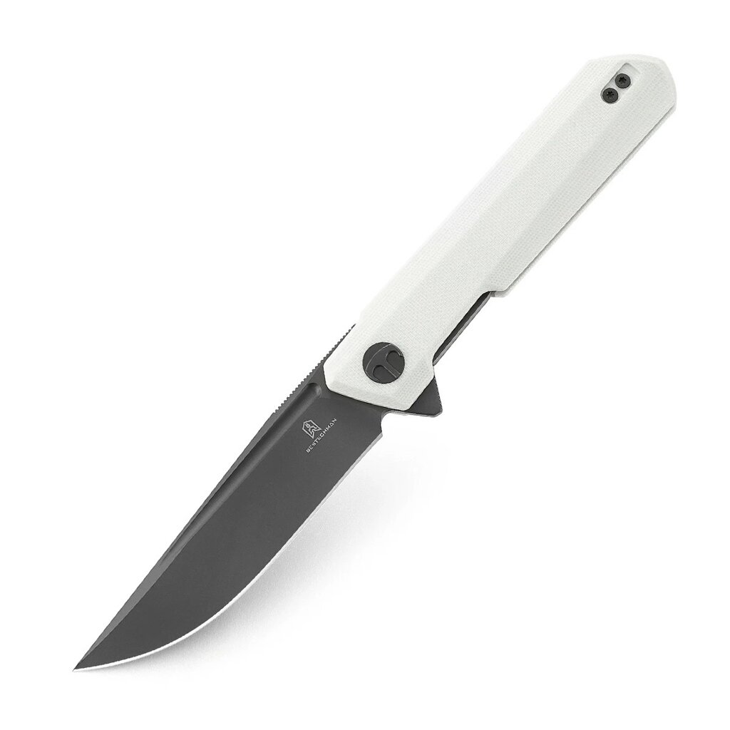 Складной нож Bestech Dundee, сталь D2 BW, рукоять G10 белая от компании Admi - фото 1