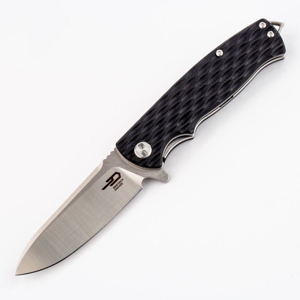 Складной нож Bestech Grampus Black, D2 от компании Admi - фото 1