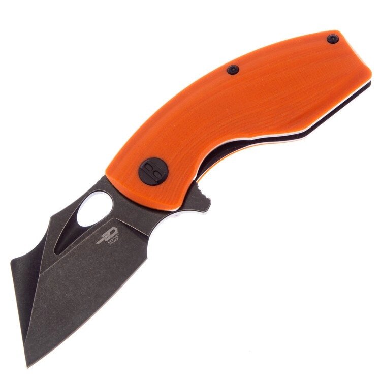 Складной нож Bestech Lizard, сталь D2, рукоять G10, оранжевый от компании Admi - фото 1