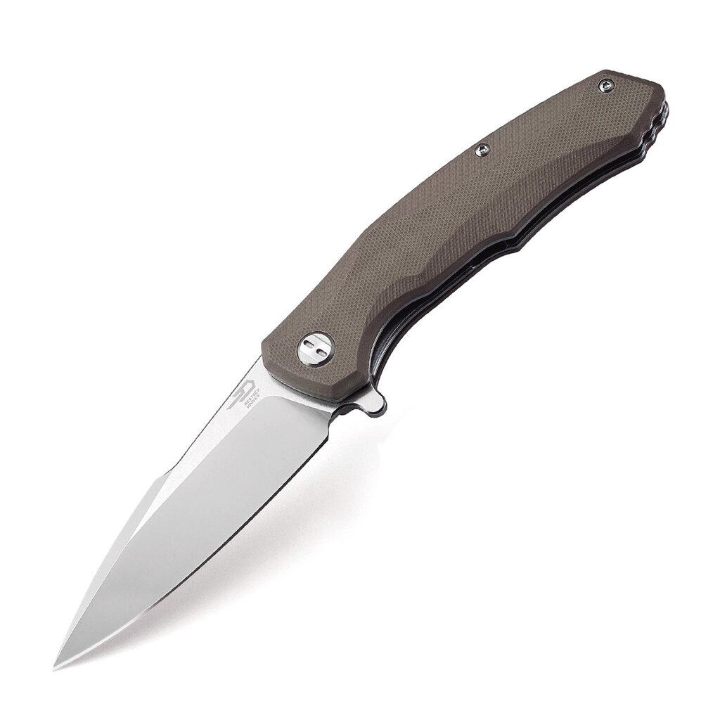Складной нож Bestech Warwolf, сталь D2, рукоять G10 от компании Admi - фото 1