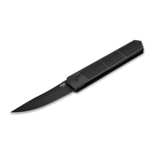 Складной нож Boker Kwaiken Grip Auto Black, сталь D2, рукоять алюминиевый сплав