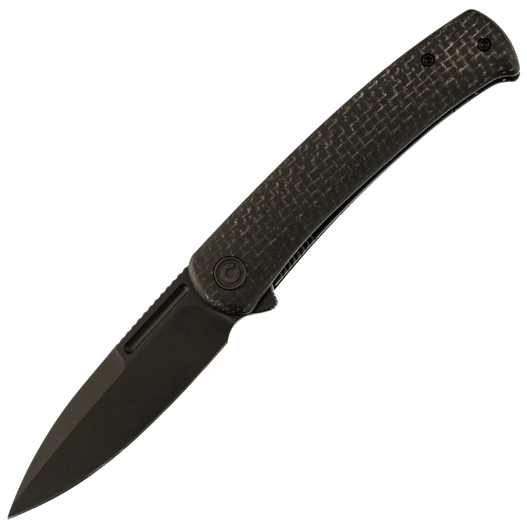 Складной нож Caetus CIVIVI, сталь 14C28N, рукоять Black Burlap Micarta от компании Admi - фото 1
