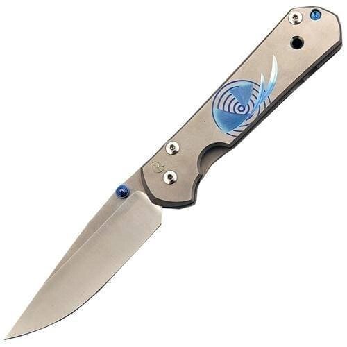 Складной нож Chris Reeve Large Sebenza, сталь S30V, рукоять титановый сплав от компании Admi - фото 1