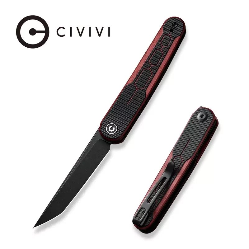 Складной нож Civivi KwaiQ, сталь Nitro-V, рукоять G10 от компании Admi - фото 1