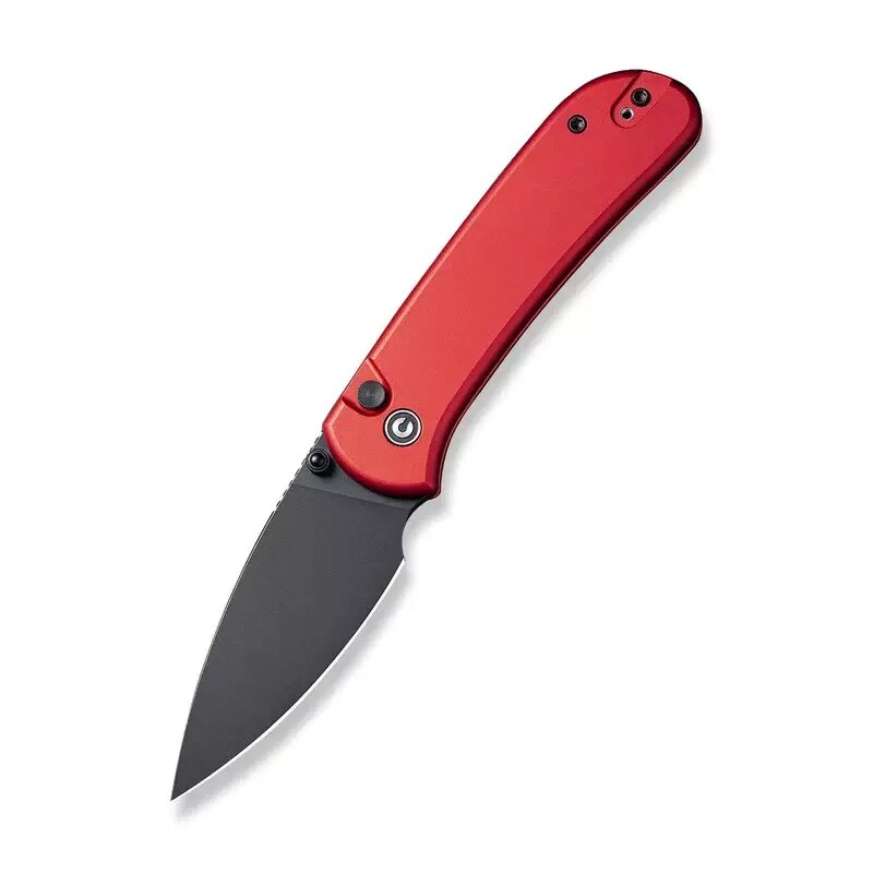 Складной нож Civivi Qubit, сталь 14C28N, рукоять алюминий, красный от компании Admi - фото 1