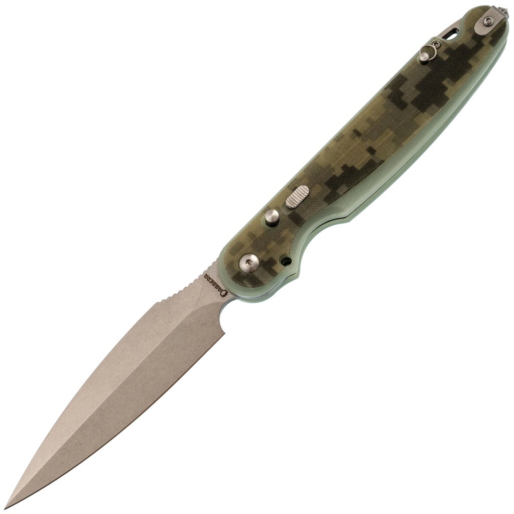 Складной нож Dagger Nestor Camo, сталь VG10, рукоять FRN от компании Admi - фото 1