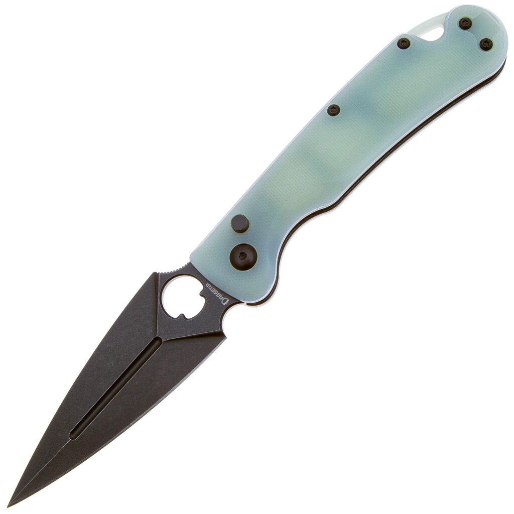 Складной нож Daggerr Arrow Auto Jade, сталь D2, рукоять G10 от компании Admi - фото 1