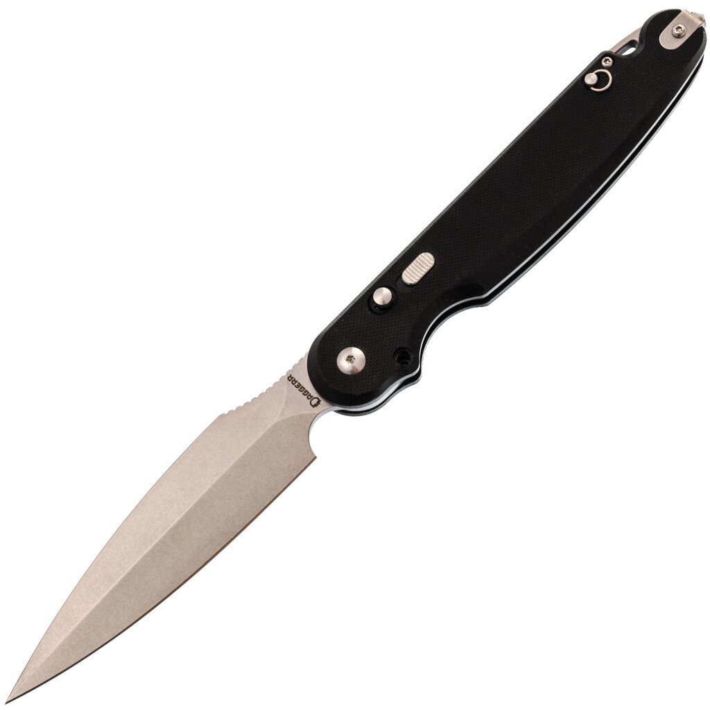 Складной нож Daggerr Nestor Black SW, сталь VG10, рукоять G10 от компании Admi - фото 1