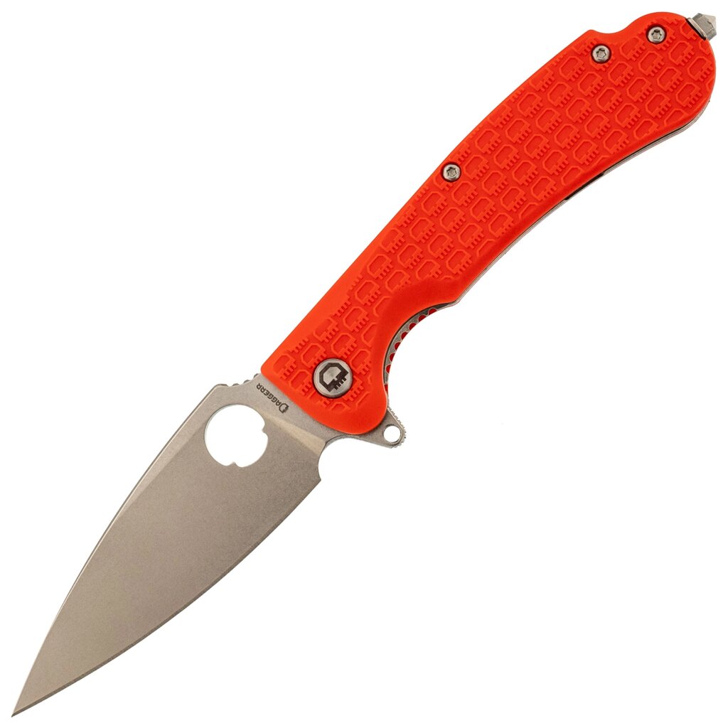 Складной нож Daggerr Resident Orange SW, сталь 8Cr14MoV, рукоять FRN от компании Admi - фото 1