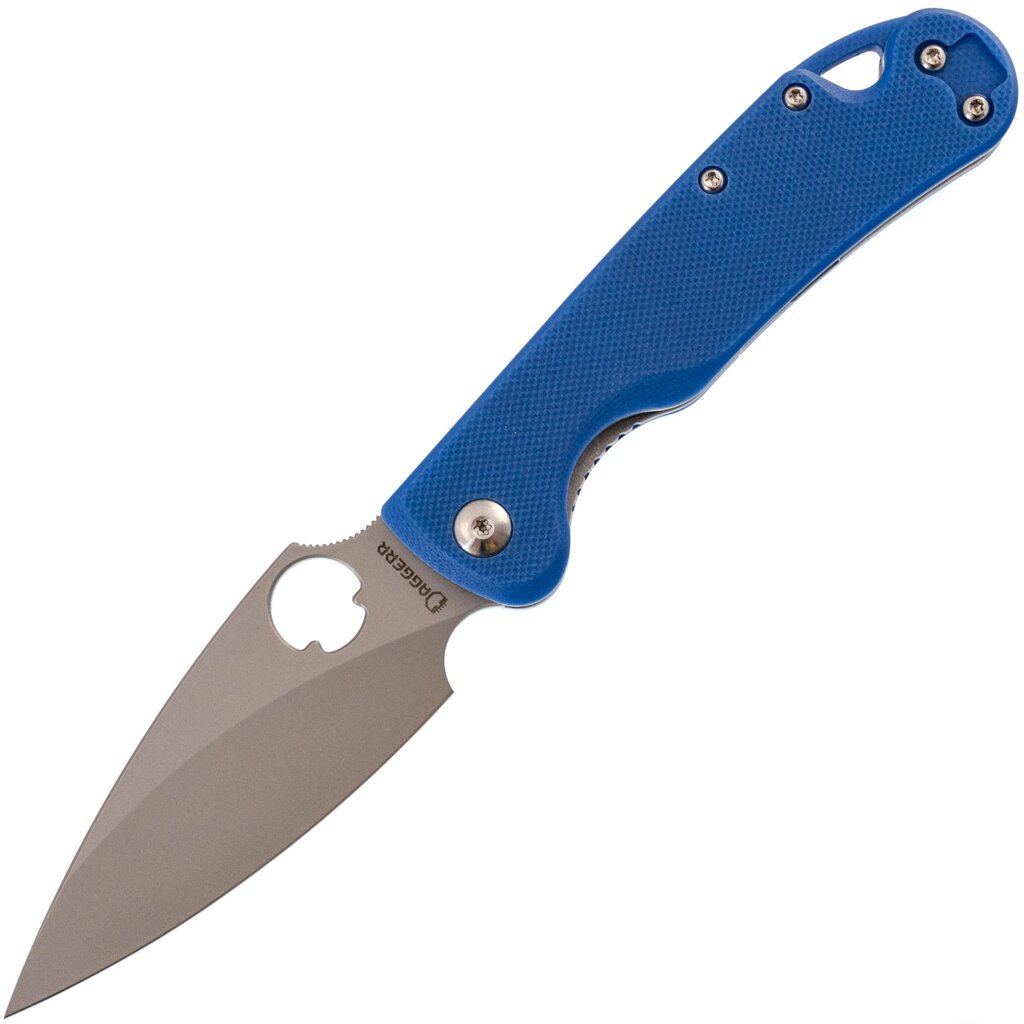 Складной нож Daggerr Sting Mini Blue BB, сталь VG10, рукоять G10 от компании Admi - фото 1