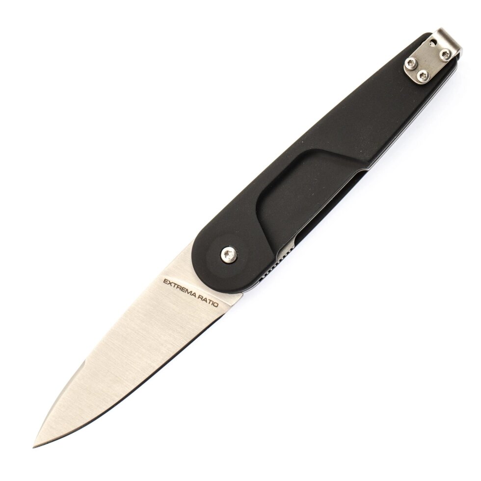 Складной нож Extrema Ratio BD1 R, сталь N690 Satin finish, рукоять черная Anticorodal от компании Admi - фото 1