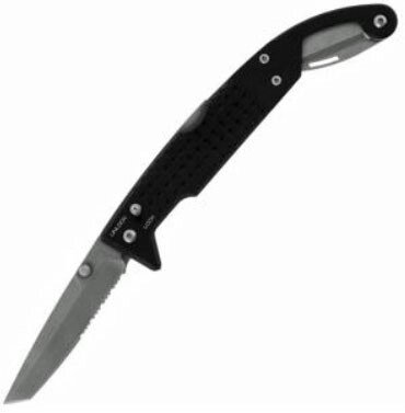 Складной нож Extrema Ratio T. F. Rescue Black, сталь Bhler N690, рукоять алюминий от компании Admi - фото 1