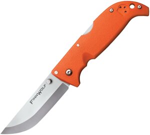 Складной нож Finn Wolf Blaze Orange - Cold Steel 20NPJ, сталь AUS 8A, рукоять Griv-Ex (высококачественный пластик)