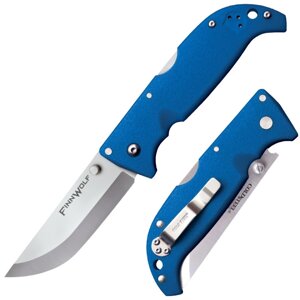 Складной нож Finn Wolf (Blue) - Cold Steel 20NPG, сталь AUS 8A, рукоять Grivory (высококачественный термопластик)