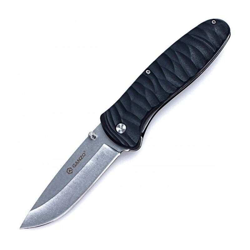Складной нож Firebird by Ganzo G6252-BK, черный, сталь 4116, рукоять Fiberglass от компании Admi - фото 1