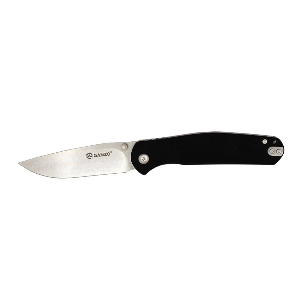 Складной нож Ganzo G6804-BK, черный от компании Admi - фото 1