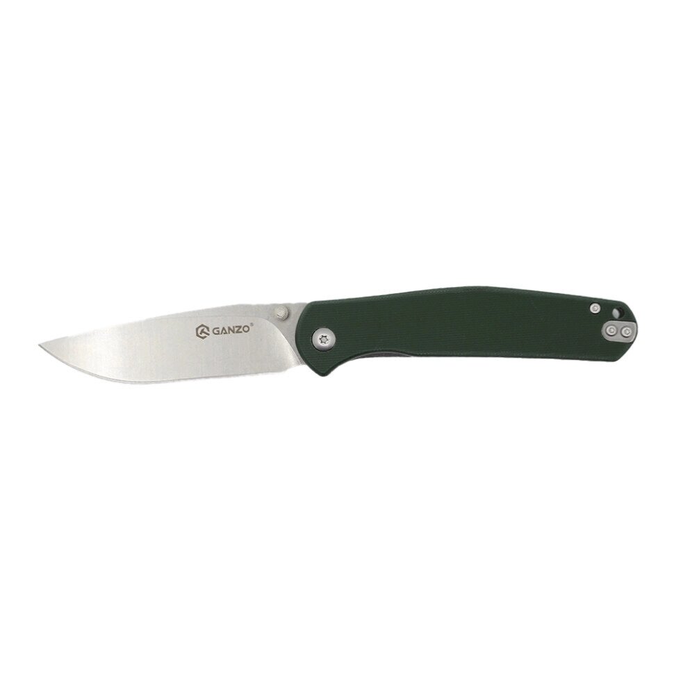 Складной нож Ganzo G6804-GR, зеленый от компании Admi - фото 1