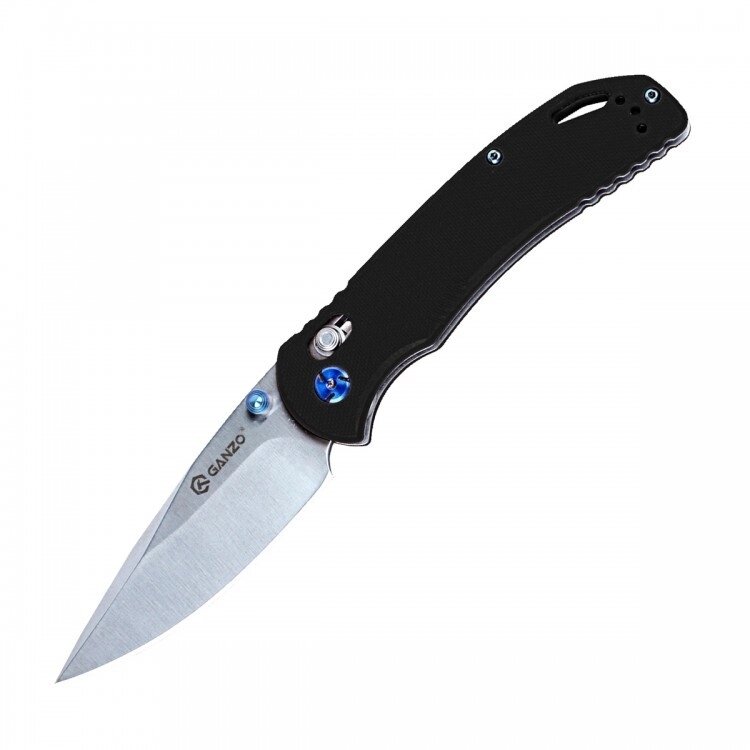 Складной нож Ganzo G7531-BK, черный от компании Admi - фото 1