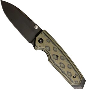 Складной нож Hogue Elishewitz EX-02 3.375", сталь 154CM Ceracote Firearm Coating, рукоять стеклотекстолит G-Mascus