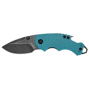 Складной нож Kershaw Shuffle 6, сталь 8Cr13MoV, рукоять термопластик GFN бирюзового цвета