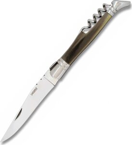 Складной нож Laguiole Martinez, нержавеющая сталь, рукоять рог буйвола