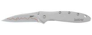 Складной нож Leek - Kershaw 1660CB (composite blade), сталь D2/Sandvik 14C28N, рукоять нержавеющая сталь 410