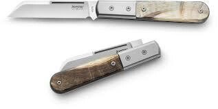 Складной нож LionSteel Barlow Dom, сталь M390, рукоять рог от компании Admi - фото 1
