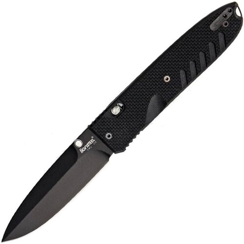 Складной нож Lionsteel Daghetta, сталь D2, рукоять черный G10 от компании Admi - фото 1