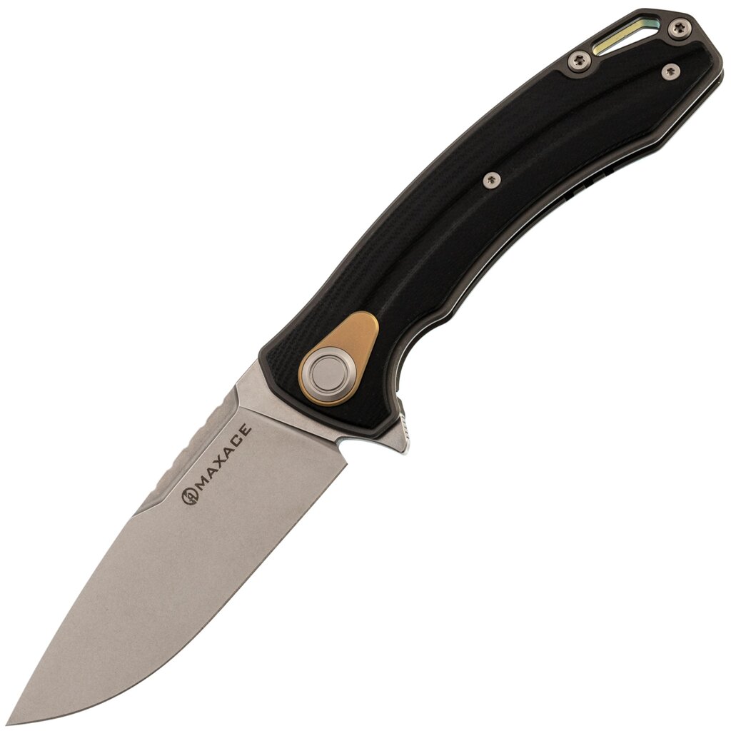 Складной нож Maxace Balance-M 2.0 Black, сталь M390, G10 от компании Admi - фото 1