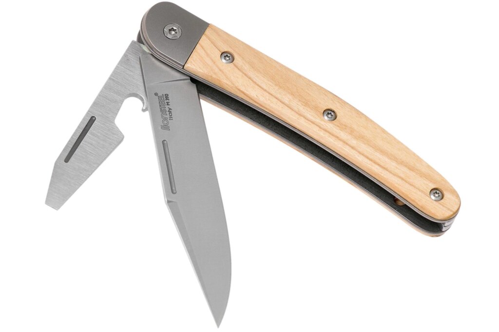 Складной нож-мультитул Lionsteel Jack 2, сталь M390, рукоять дерево от компании Admi - фото 1