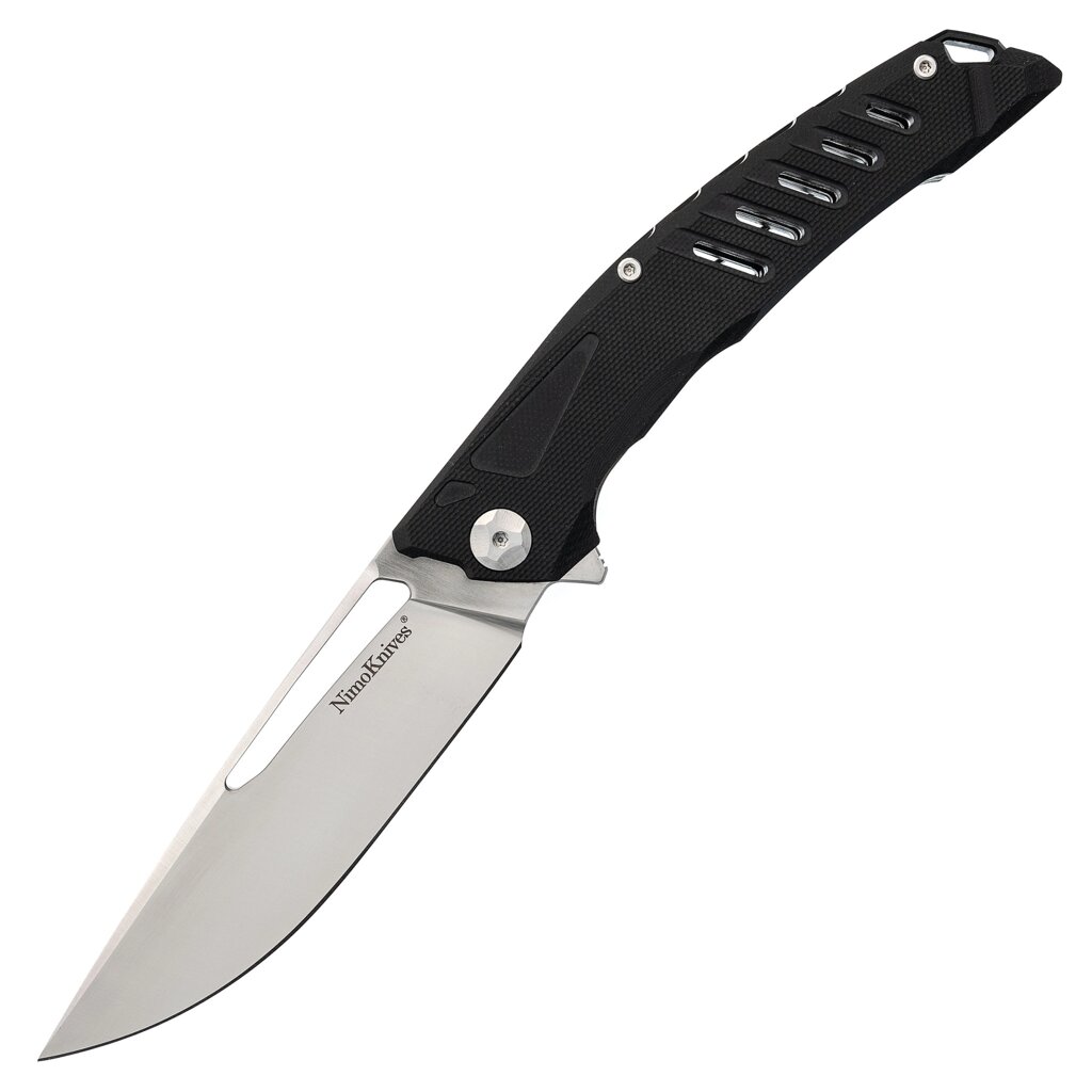 Складной нож Nimo Knives Black, сталь D2, G10 от компании Admi - фото 1