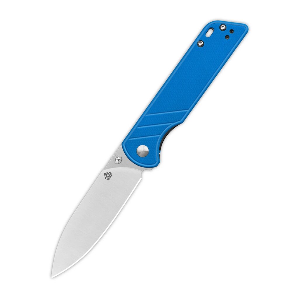 Складной нож QSP Parrot V2, сталь D2, рукоять G10, синий от компании Admi - фото 1