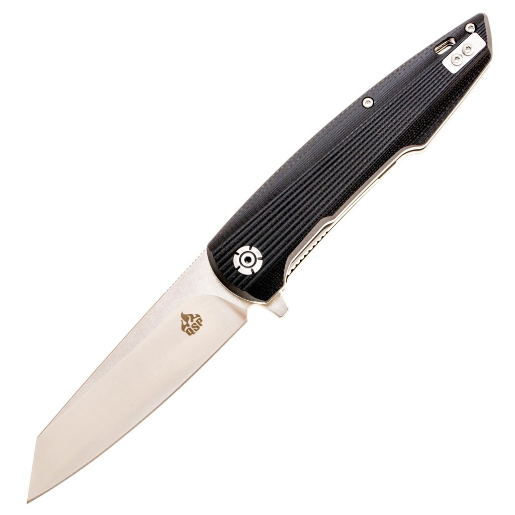 Складной нож QSP Phoenix, сталь D2, рукоять G10, черный от компании Admi - фото 1