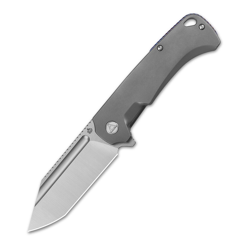 Складной нож QSP Rhino, сталь M390, рукоять титан от компании Admi - фото 1