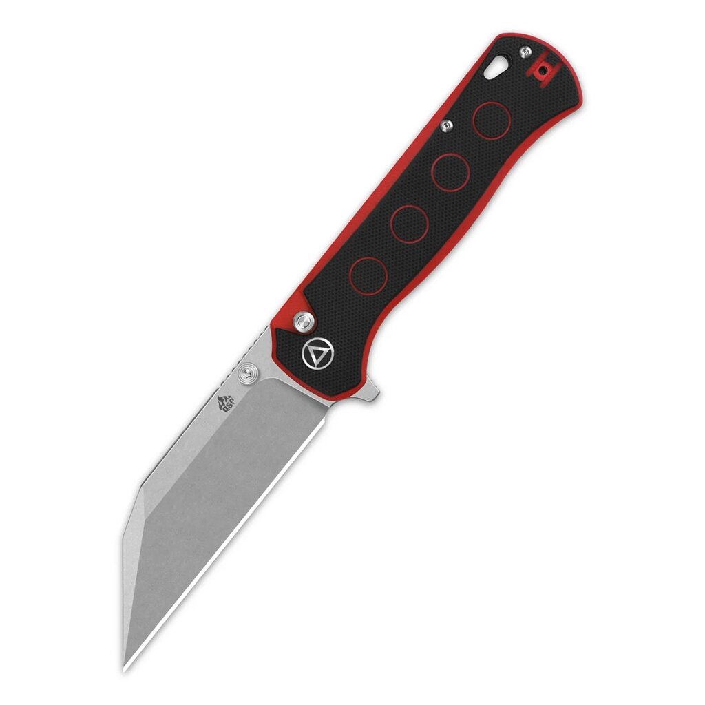Складной нож QSP Swordfish, сталь Sandvik 14C28N, рукоять G10, черно-красный от компании Admi - фото 1