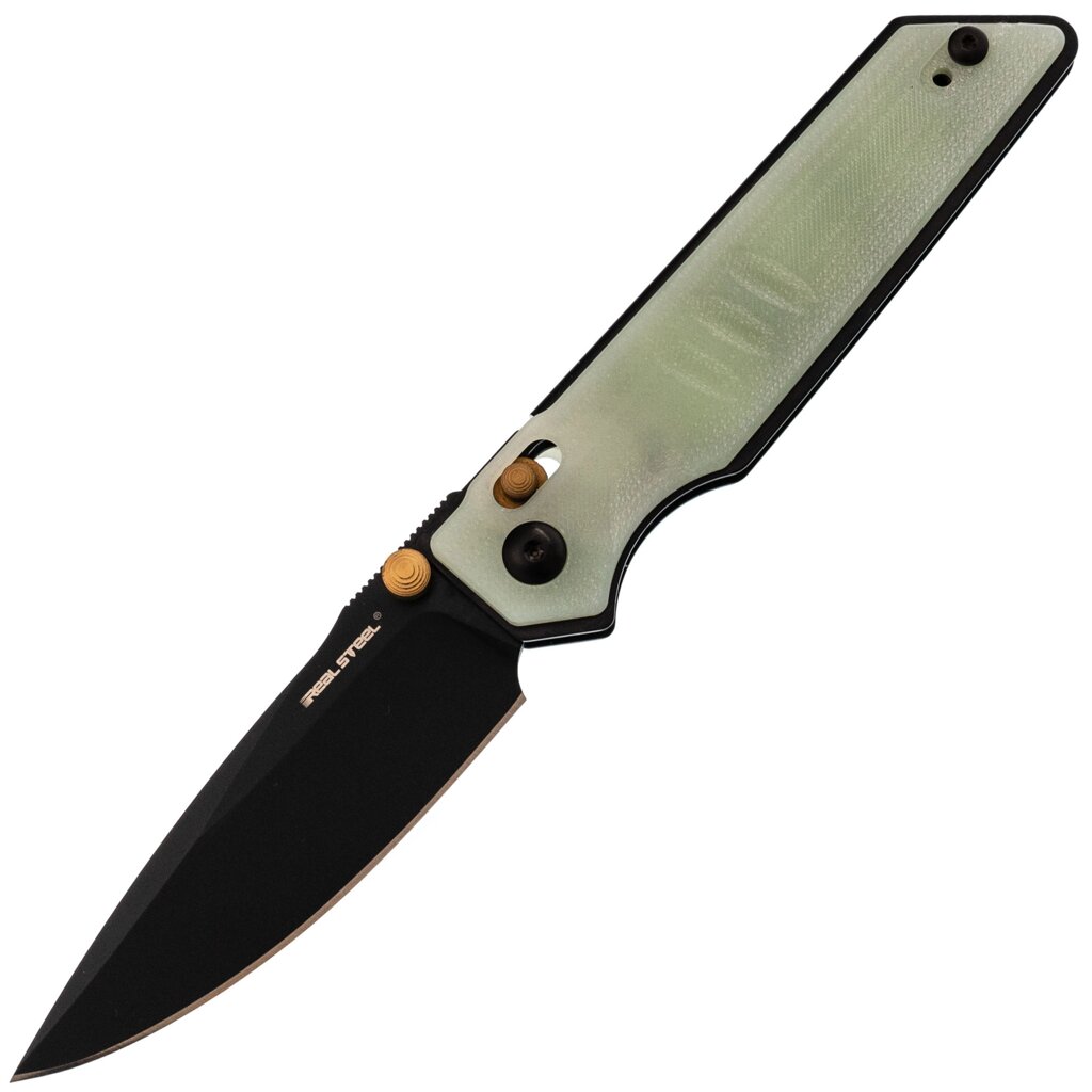 Складной нож Realsteel 7711NB, сталь K110, рукоять G10 от компании Admi - фото 1