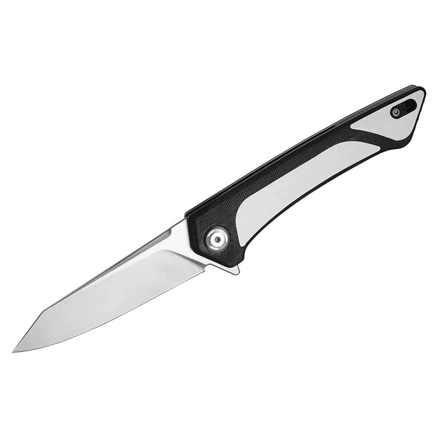 Складной нож Roxon K2, сталь D2, рукоять G10/кожа, белый от компании Admi - фото 1