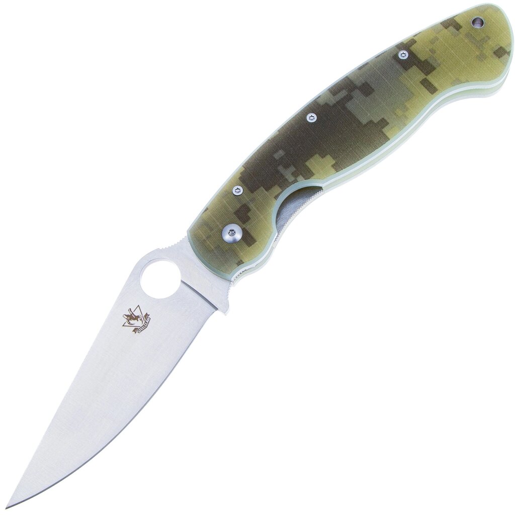 Складной нож Steelclaw Боец-4, сталь D2, рукоять G10, камуфляж от компании Admi - фото 1