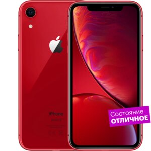 Смартфон Apple iPhone XR 64GB Красный "Отличное состояние"