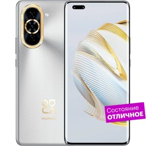 Смартфон HUAWEI nova 10 Pro 256GB Серебристый "Отличное состояние"