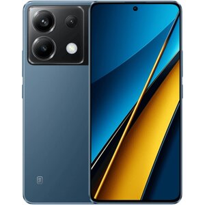 Смартфон poco X6 5G 12/256GB blue RU