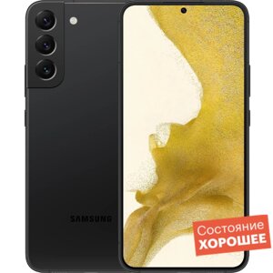 Смартфон Samsung Galaxy S22 128GB Черный фантом "Хорошее состояние"